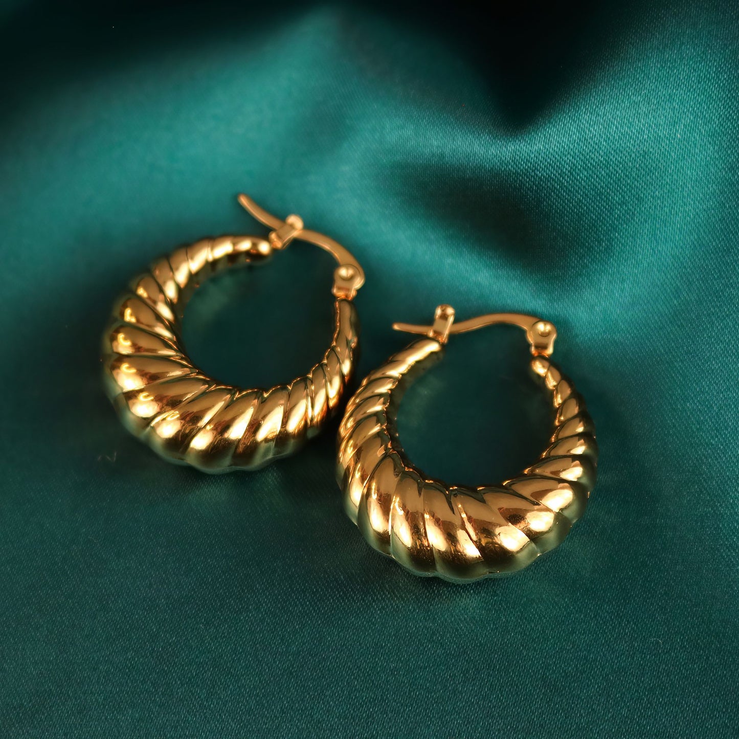 Croissant Hoop Earrings