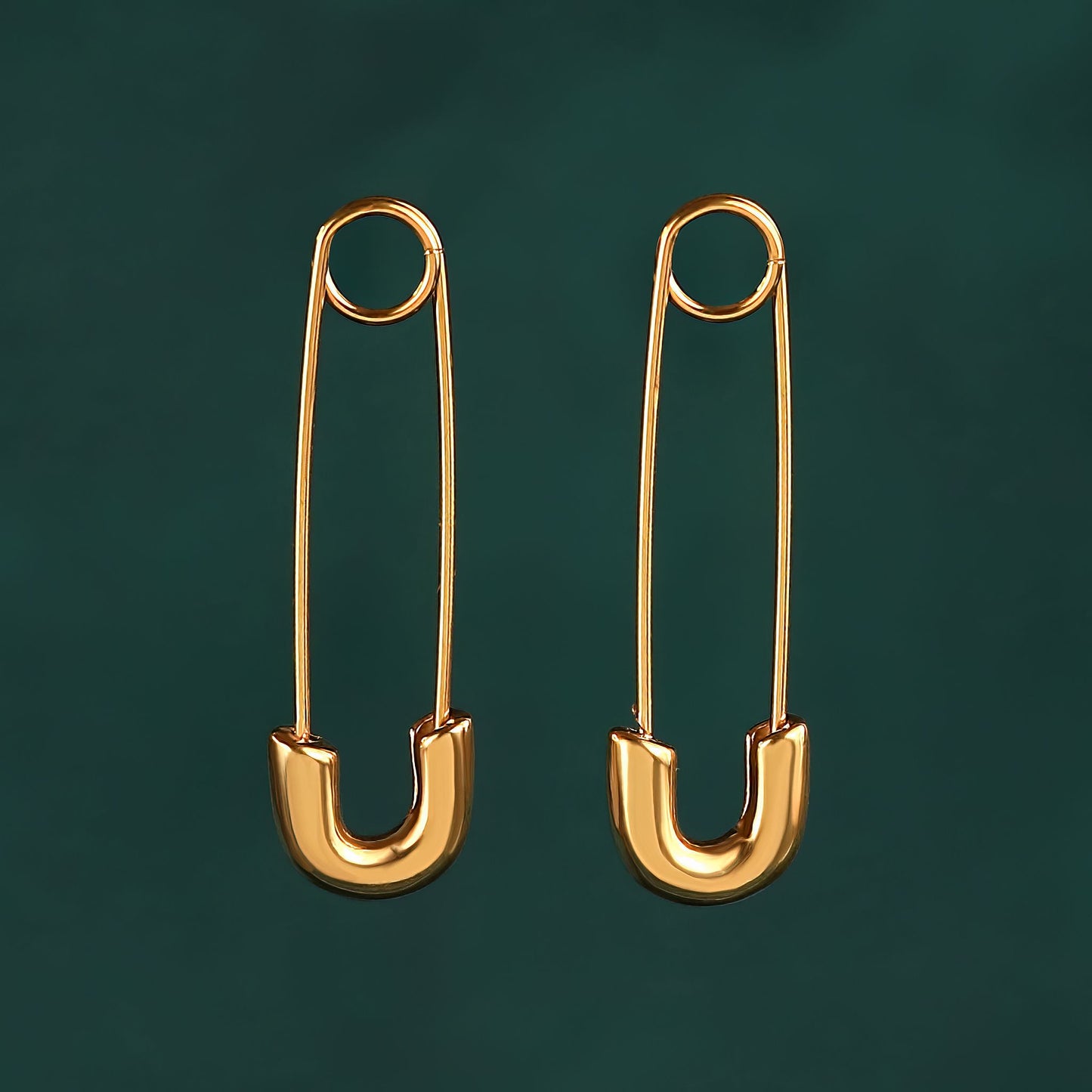 Safety Pin Earrings