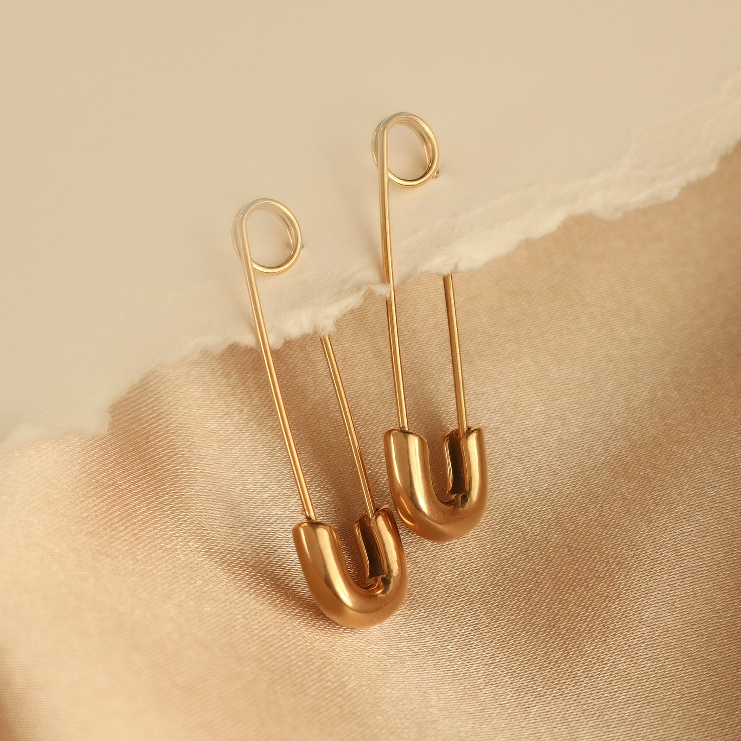 Safety Pin Earrings