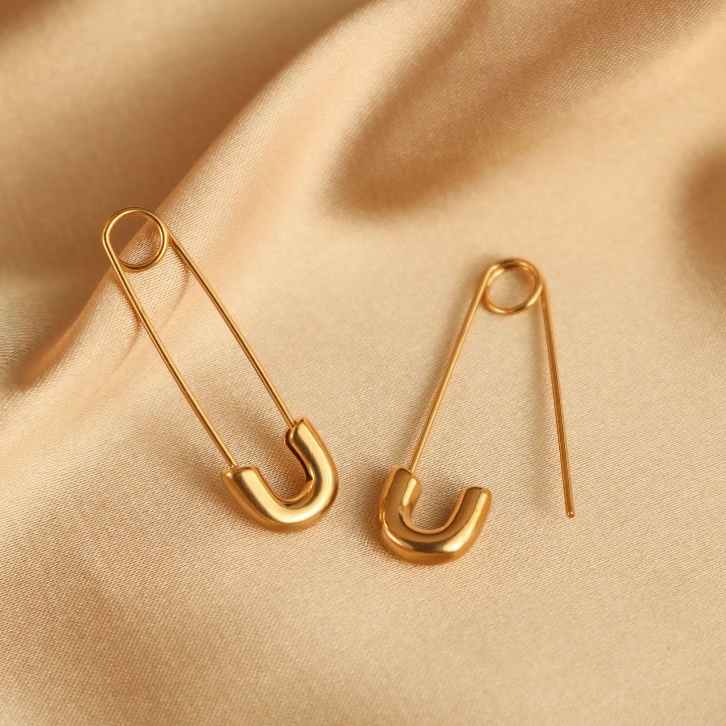 Safety Pin Earrings