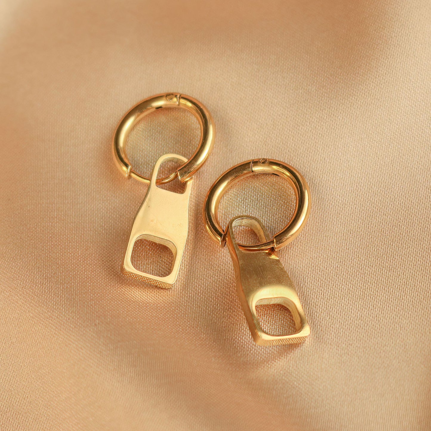 Zipper Earrings