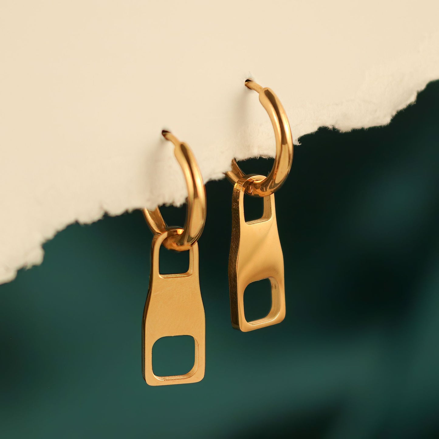 Zipper Earrings