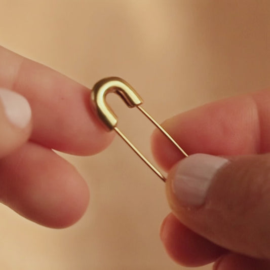 Safety Pin Earrings